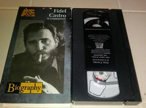 The Discovery Channel Documentary in Fidel Castro El Comandante VHS Tape - Picture 1 of 2
