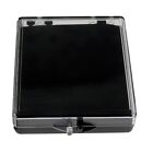 Blank Plastic Pin Presentation Display Case Acrylic Hinged Box 2 3/8 X 2 1/2