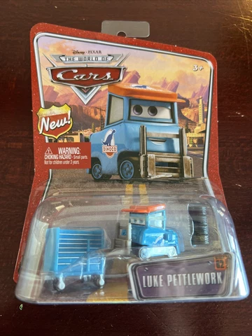 Disney Pixar Cars The World of Cars Luke Pettlework #62 New In Box Cover