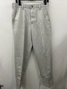 Nordstrom Pants Mens 30x32 Chino Khakis Flat Front Zip Casual Career - Picture 1 of 15