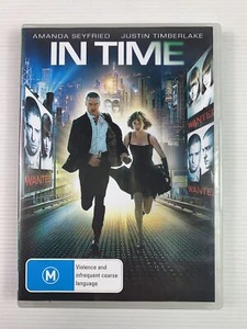 IN TIME Amanda Seyfried Justin Timberlake DVD R4 Cult Thriller - Picture 1 of 4