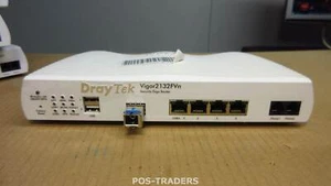 DrayTek VIGOR2132FVn Security SFP WAN Router 4x Gigabit EXCL PSU - INCL 1x SFP - Bild 1 von 2