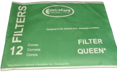 Cones de filtro Filter Queen para filtro Queen Vaccum (mercado de reposição) - Imagem 1 de 2