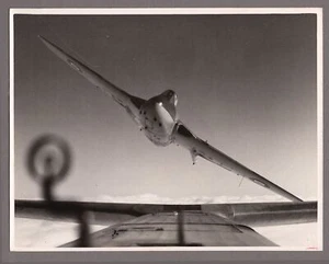 DE HAVILLAND VAMPIRE DH100 INFLIGHT ORIGINAL VINTAGE 1945 PRESS PHOTO RAF 5 - Picture 1 of 2