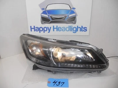 Faro halógeno lateral derecho pasajero para Honda Accord 2013-2015 sedán Foto 1 de 4