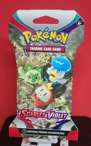 Pokemon TCG Scarlet & Violet Booster Pack Factory Sealed 2023 New Never Opened - Picture 1 of 9
