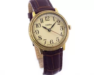 Slava Mechanische Herren Armbanduhren Vintage Uhr Soviet Classic watch - Bild 1 von 5