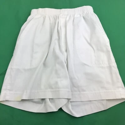 Винтажный Cabin Creek размер 8 короткий белый эластичный пояс хлопковая смесь искусственная муха подъем 13 - Изображение 1 из 4