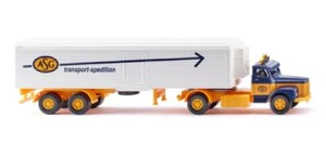 Wiking 055603 Kühlkoffersattelzug (Scania) "ASG" Spur H0 1:87 - Bild 1 von 1