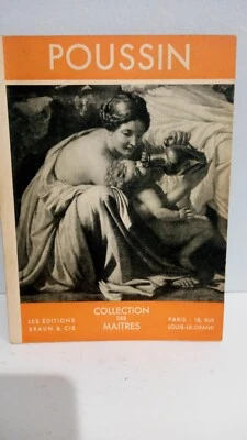 1950  Pierre Marois Poussin Collection des Maitres Braun & Cie Vintage Paperback - Image 1 of 4
