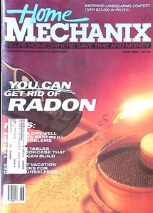 Home Mechanix Magazine June 1988 You Can Get Rid of Radon - Picture 1 of 2