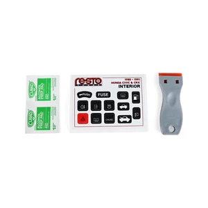 1988-1991 Honda Civic & CRX Interior ONLY Label Kit - Bild 1 von 5