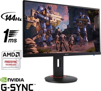 Acer XF270H Bbmiiprx 27" - 144hz Refresh Rate -  1ms Response Time - Full HD - Image 1 of 4