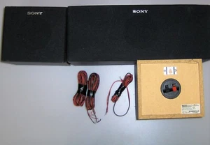 Sony Surround  SS-CR7 Speaker System (SS-CN7/SS-U7 ) w/ cables 8oHm 120w - Picture 1 of 1