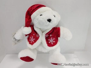 Dan Dee™ Collectors Animated 14" Plush Bear S/N 086937 Plays "Winter Wonderland" - Picture 1 of 15