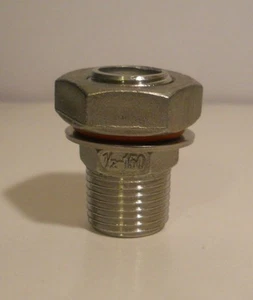 EDELSTAHL SCHWEISSLOSES SCHOTTEN 4 TEILIGES KIT FÜR BRAUWASSERKOCHER KUGELVENTIL ODER PROJEKT - Bild 1 von 10