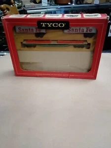 Vintage Tyco Santa Fe Piggyback Flat Car Train Set Original Box T348A:498 - Picture 1 of 3