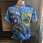 Primal Wear Angler Management Fish Cycling Jersey Men's Short Sleeve Bicycle XL