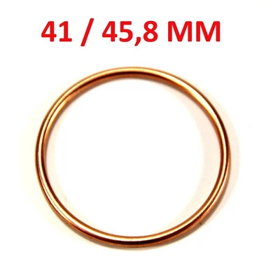 Krümmer Dichtung Kupfer, Kupferring  DKW SB TR TL NZ KS BLOCK KM 40mm, 2 Stück - Bild 1 von 3
