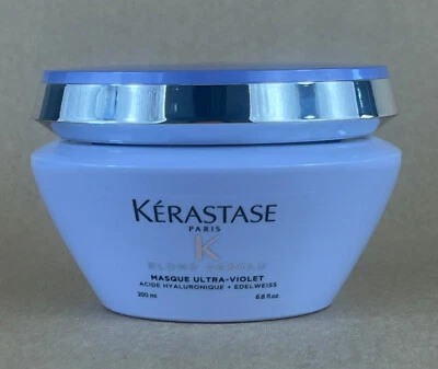 Kerastase Blond Absolu Masque Ultra-Violet Anti-Brass Blonde Purple Mask 6.8 oz - Image 1 of 2