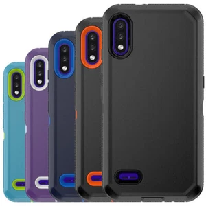 For LG K22/K22 Plus Case Heavy Duty Shockproof Defender Armor Rugged Phone Cover - Picture 1 of 32