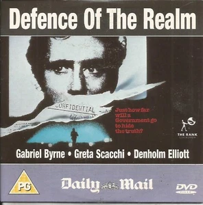 DEFENCE OF THE REALM - GABRIEL BYRNE/DENHOLM ELLIOTT - DAILY MAIL PROMO DVD - Imagen 1 de 2