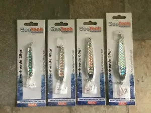 SEA TECH SILVERHEADS A DISTANZA ESCA BASSO SGOMBRO VARIE MISURE - Foto 1 di 6