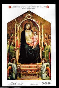 Prova di stampa S.M.O.M Natale 1993 - Imagen 1 de 1