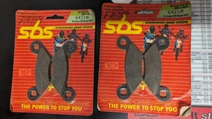 2 sets L/R front brake pads for Polaris atv 250 350 400 500 Sportsman Trail boss - Picture 1 of 1