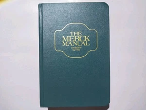1992 The Merck Manual Sixteenth 16th Edition Thumb Indexed Green HC Book - Picture 1 of 7