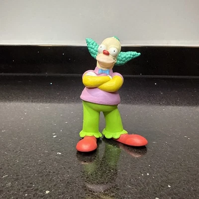 The Simpsons Krusty The Clown Figure Toy 2015 4 inch - Image 1 of 4