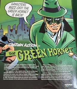 Playing Mantis Green Hornet Captain Actionfigur neu im Karton #9002 - Bild 1 von 12