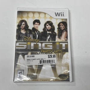 New Sealed Disney Sing It Party Hits Wii Game 2010 - Picture 1 of 2
