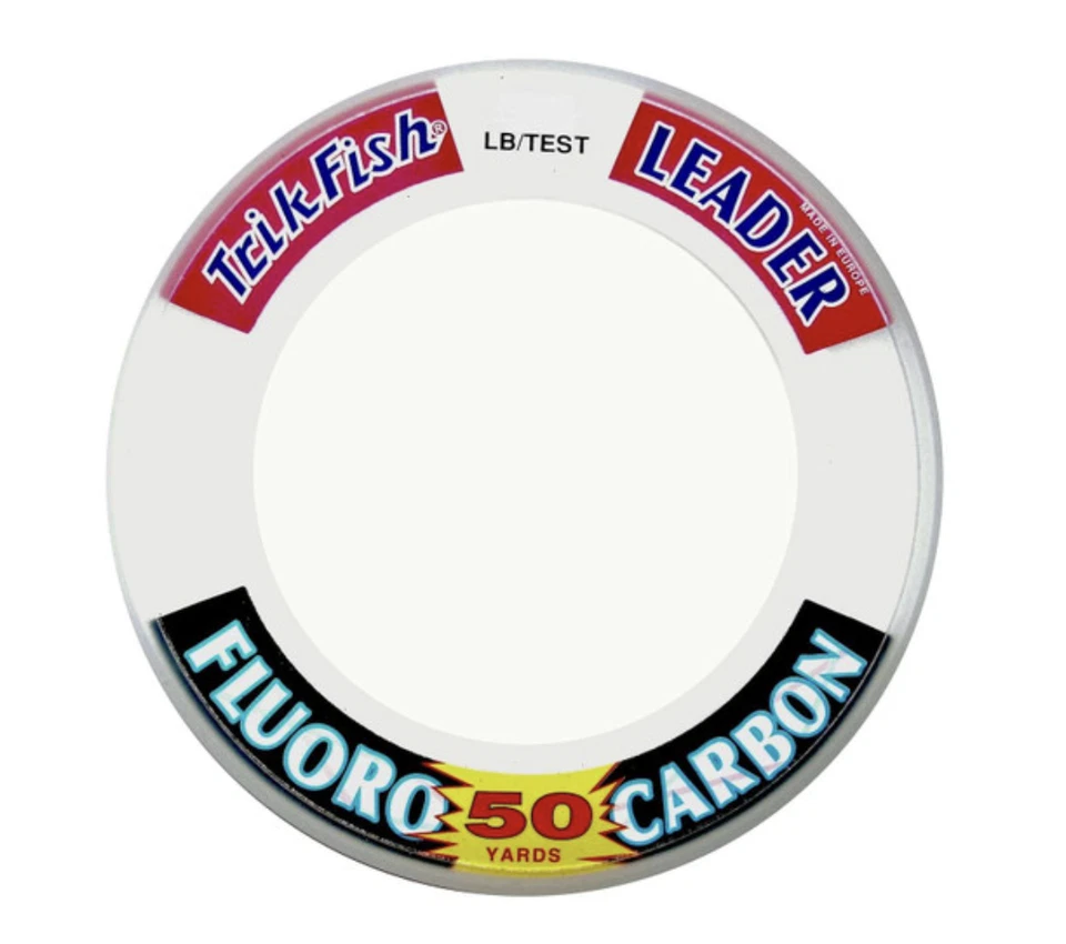 Carrete de muñeca líder de fluorocarbono Trik Fish WSO50Y05001 50 lb 50 yardas transparente Foto 1 de 1