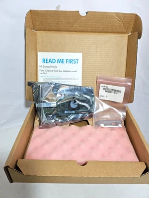 HP Intel Gigabit Ethernet scheda rete FC1142SR 4Gb PCI-e HBA AE311A REV 0B - Immagine 1 di 4