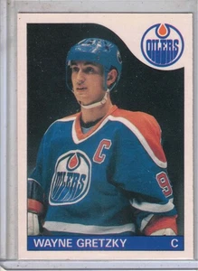 1985-86 OPC O-Pee-Chee hockey Wayne Gretzky original trading card NM+ OILERS - Picture 1 of 2