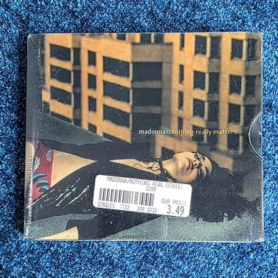 MADONNA SEALED NOTHING REALLY MATTERS CD SINGLE  US 1999 BLACK TRAY SLIPCASE - Image 1 of 4
