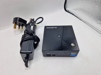 GIGABYTE BRIX Mini PC GB-BXi7-5500 8/16GB RAM 120/240GB SSD WiFi/BT Win 10 w/PSU - Image 1 of 4