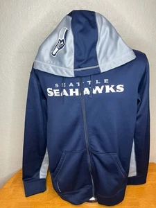 Men's Nike Team Therma-Fit Full Zip Jacket Large L Seattle Seahawks - Picture 1 of 7