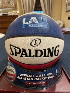 Official Spalding 2011 NBA Los Angeles All Star Game Money Ball Basketball #1425 - Picture 1 of 5
