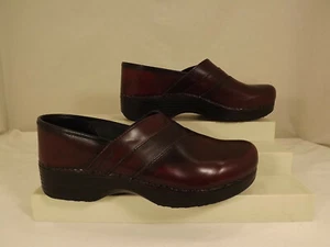 ABEO B.I.O. SYSTEM Sure Grip rutschfeste Ortho Komfort burgunderrot Clogs US 9 - Bild 1 von 12