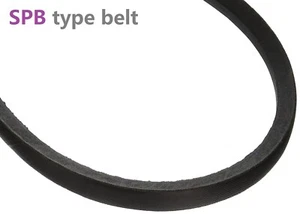 SPB 2489 La Outside Circumference 16.3mm Width 13mm Height Rubber V-Belt Wrapped - Picture 1 of 4