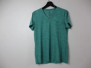 Camisa Adidas Para Mujer Mediana Verde Top Logo Ligera Gimnasio Informal Elastizada  - Imagen 1 de 12