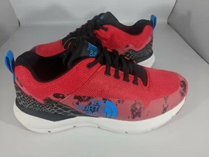 The North Face Mens Sehn Low Animal Sz 10 Athletic Shoes Fiery Red TNF Black NEW - Picture 1 of 7