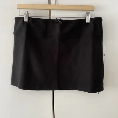 Urban Outfitters Peachy Pelmet Black Mini Skirt Size XL - Image 1 of 4