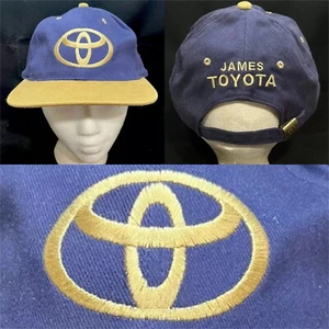James Toyota Strapback Hat Timmins Ontario Dealer Car Truck Company Logo Cap - Foto 1 di 13