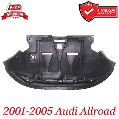 Engine Splash Shield For 2001-2005 Audi Allroad Quattro Front AU1228112 4Z786382 Foto 1 de 4