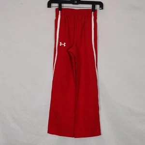 NWT Under Armour Big Boys Red Eshort Sleevential Woven Pants Size Youth Large - Picture 1 of 11