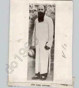 Foto de prensa de la Misión SHANTUNG del Mundo Divino PADRE LENFERS CHINA 1923 - Imagen 1 de 2