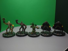 #130 Deep Spawn x2, #034 Feral Bloodsuckerx2, #029 Orc Track Mage Knight Wizkids